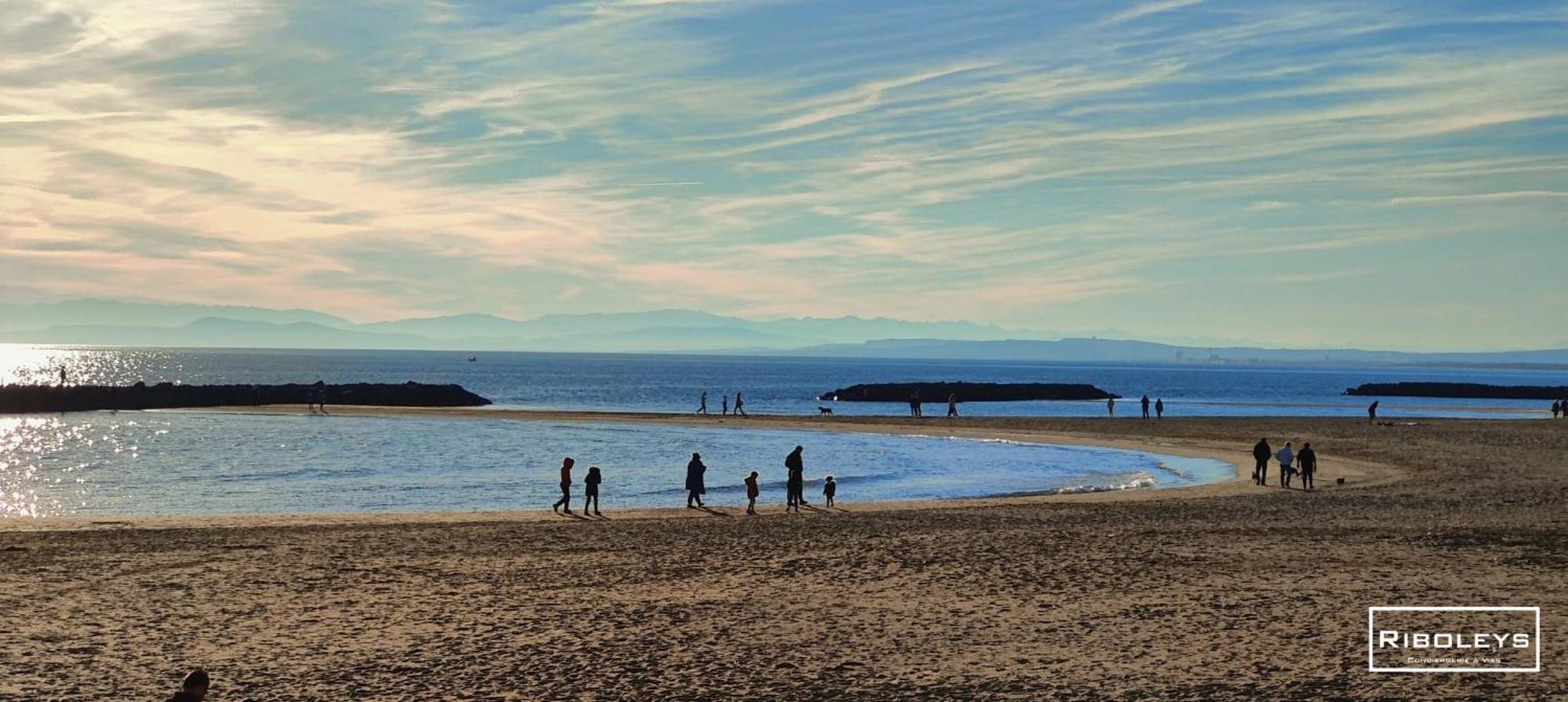Superbe T3 Climatise Avec Wifi A 400M De La Plage Vias Eksteriør bilde